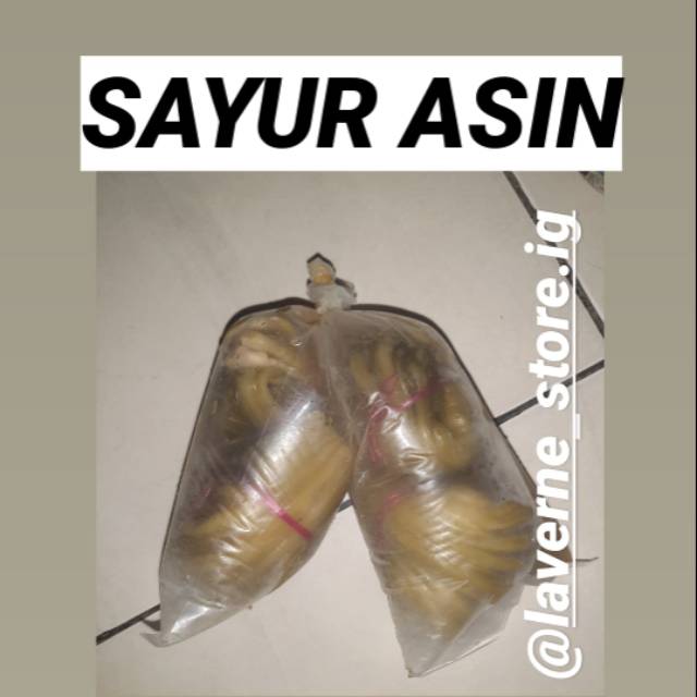

SAYUR ASIN HOMEMADE 2 IKAT