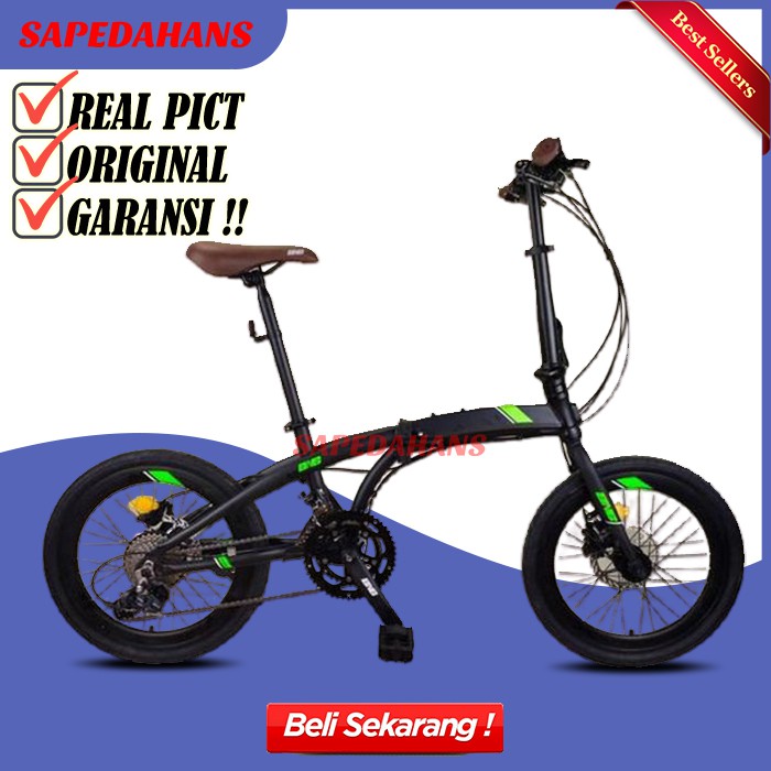 Sepeda Lipat Sepeda Lipat Murah Original BNB Nich Pro 9.2 18 speed DN001