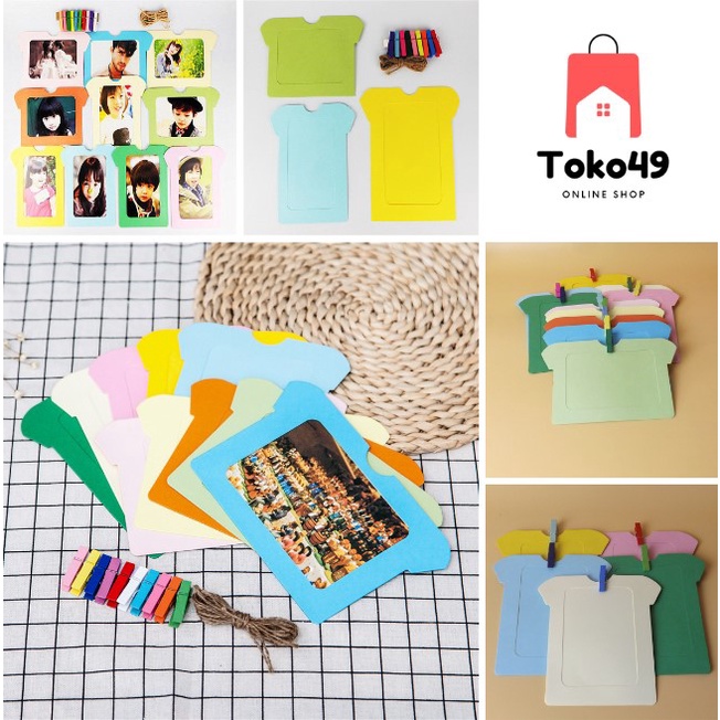 Jual Photo Frame Foto Bingkai Foto Polaroid Minimalis Unik / Pigura