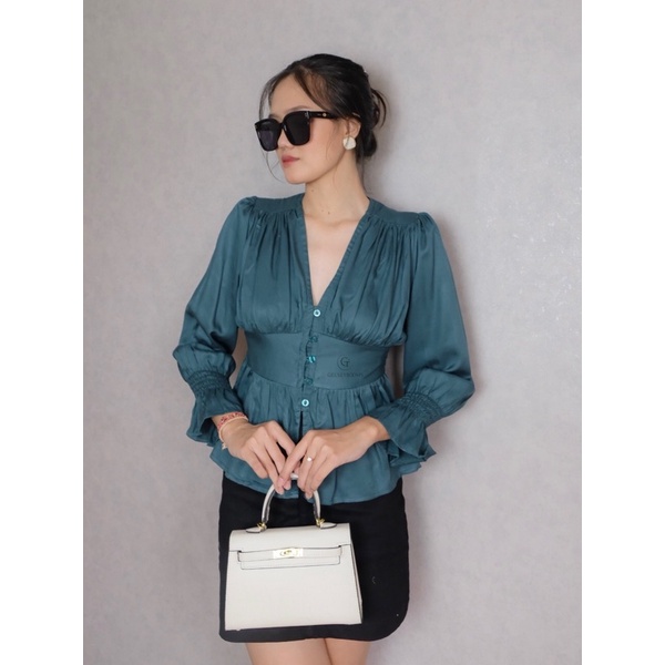 GELSEYROOMS | Mercy Top Atasan Lengan Panjang-NEW TOSCA PANJANG
