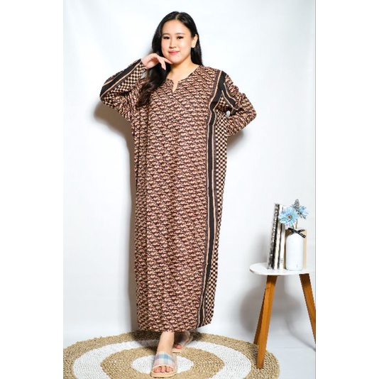 Daster habel busui lengan panjang gamis merk Verell-44