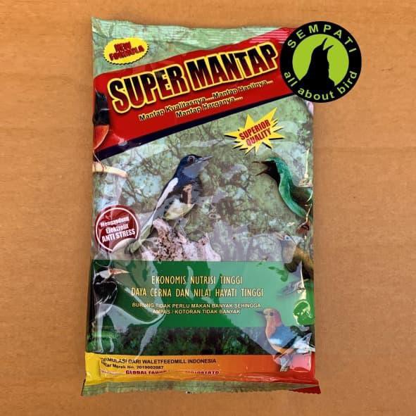 Superfit Super Mantap Voer Pur Pakan Burung Murai Wambey Jalak Cucak
