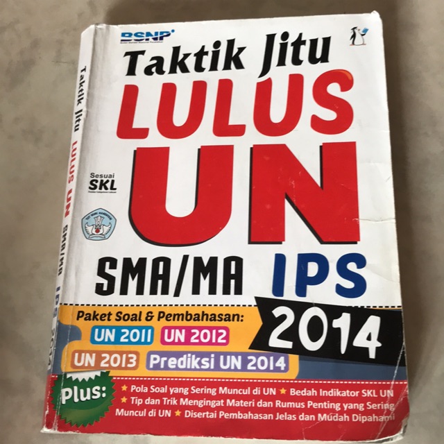 Taktik Jitu Lulus UN SMA/MA IPS 2014