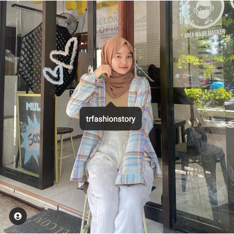 Inner Baju Manset Aisha Turtleneck Knit Dalaman Rajut Daisy