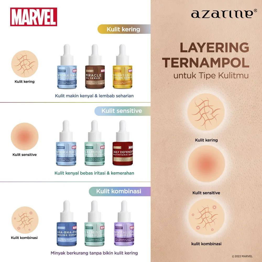 Azarine Superhero Serum Marvel Edition