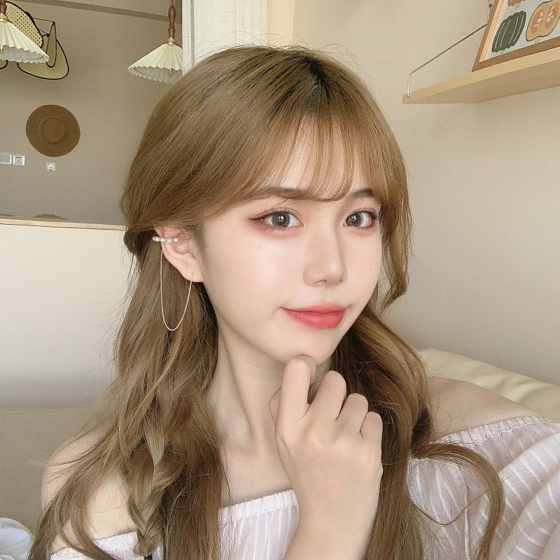 Anting Tusuk Sterling Silver 925 Simple Gaya Korea Dengan Mutiara Untuk Wanita