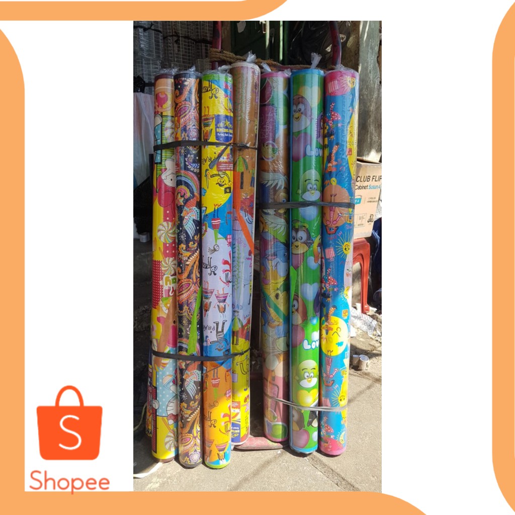 Dijual onderdil tikar gulung plastik  karpet lantai motif  lipat murah 12 Diskon