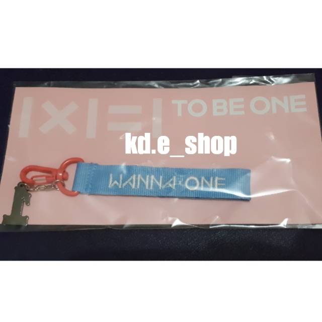 Official Wanna-One  - Strap Keyring & Silicon Bracelet