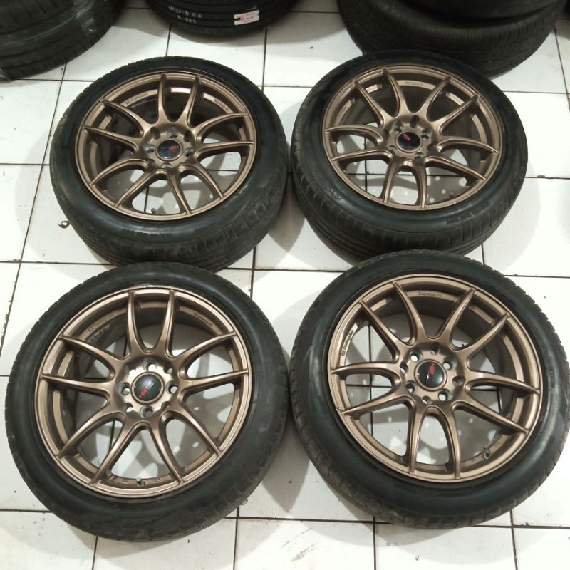 Velg Bekas HSR Kamikaze Ring 16 Dan Ban Brio, Jazz, sigra