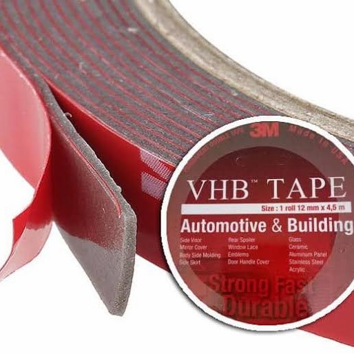 

Ay00! Double Tape 3M VHB 12mm*4,5m ORI/Double Foam Tape 1/2/Double Tape Busa