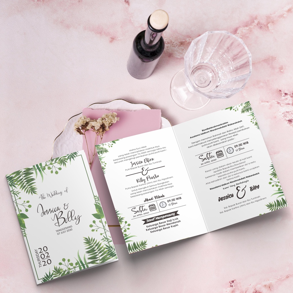 

UNDANGAN PERNIKAHAN DESAIN ANAK MUDA FS84