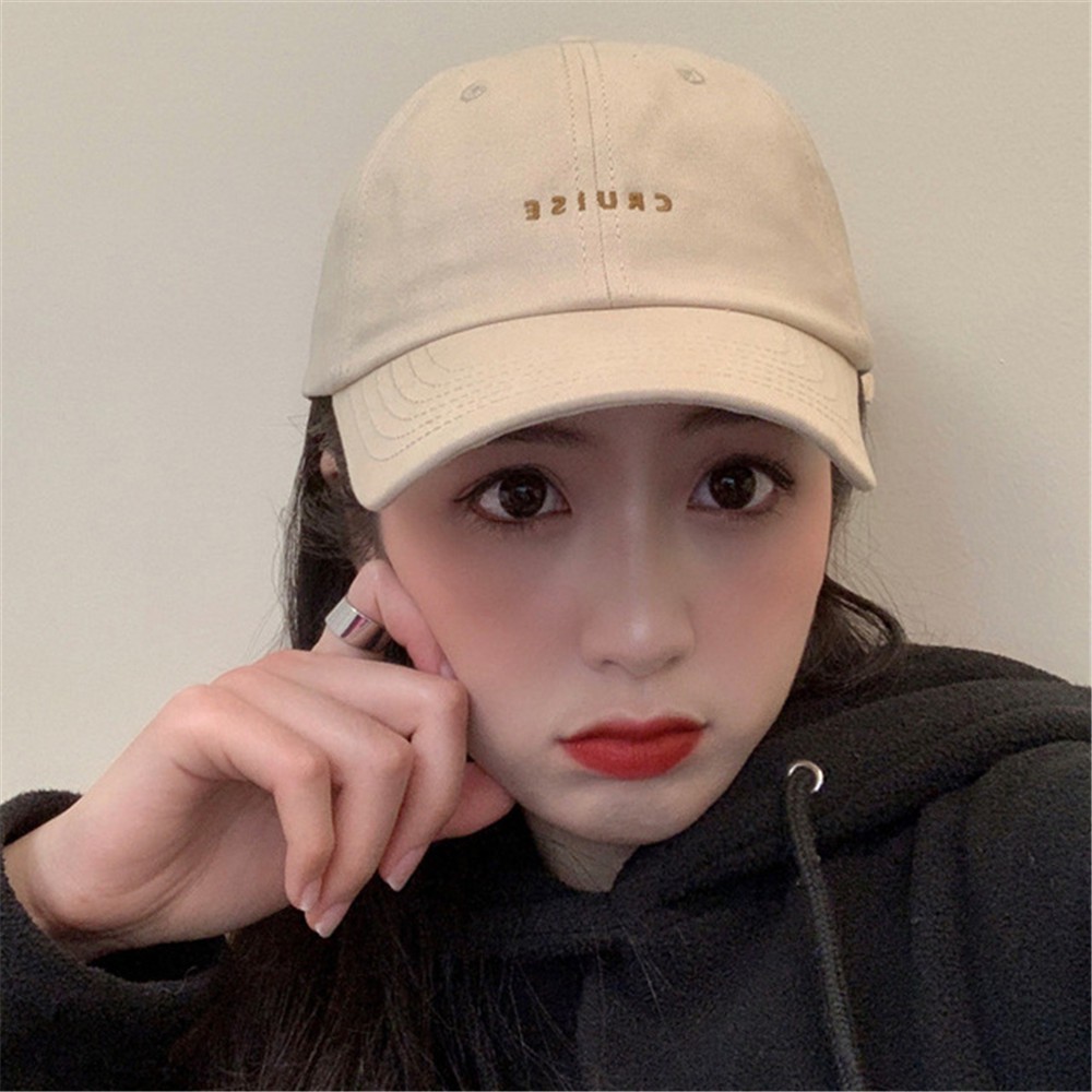 Topi Baseball Musim Panas Warna Hitam Gaya Korea Untuk Pria Dan Wanita