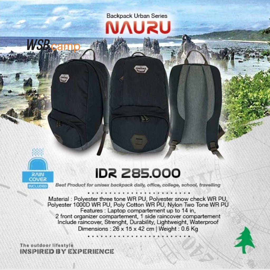 TAS CONSINA NAURU - RANSEL LAPTOP CONSINA