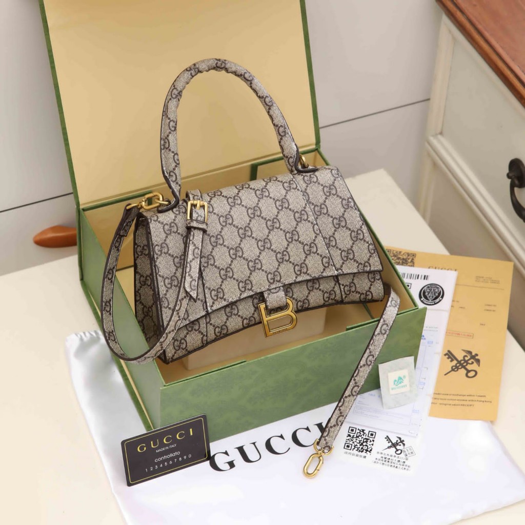 #88609 TAS GUCCI X BALENCIAGA WITH BOX