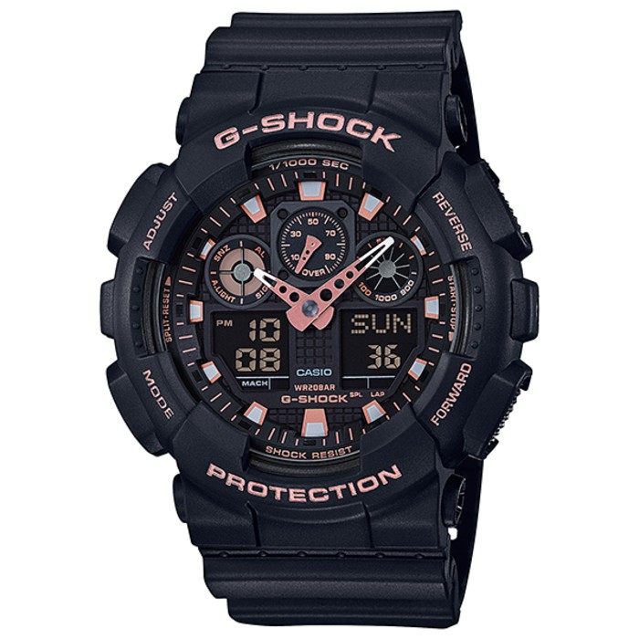 CASIO G SHOCK GA 100GBX 1A4   GSHOCK GA100GBX 1A4 ORIGINAL  BERGARANSI Limited