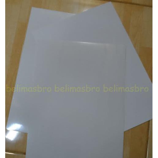 

STIKER / STICKER A4 TRANSPARAN TRANSPARANT ( BENING ) KODE 644