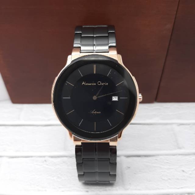 ALEXANDRE CHRISTIE PRIA AC 8615 MD ORIGINAL ( BLACK ROSEGOLD )