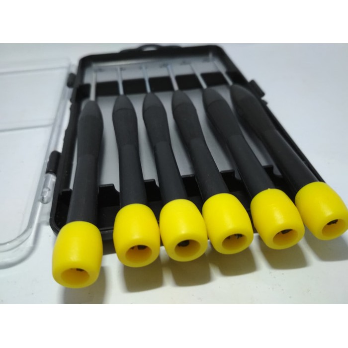 Obeng jam set Precision Screwdriver set 6pcs