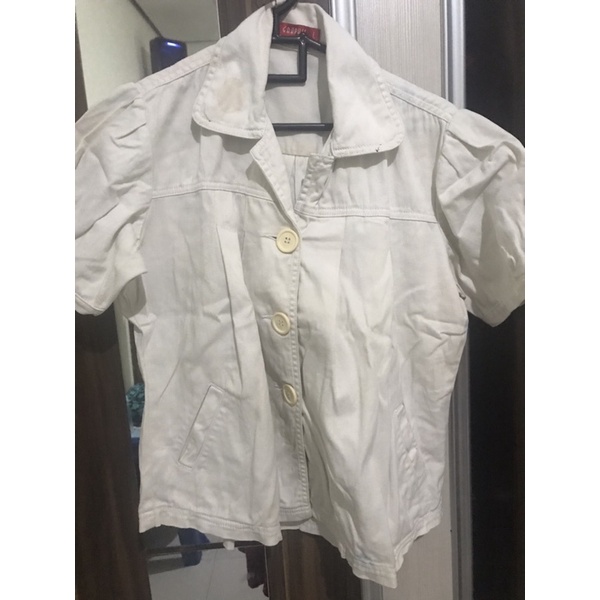 preloved outer blazer lengan pendek