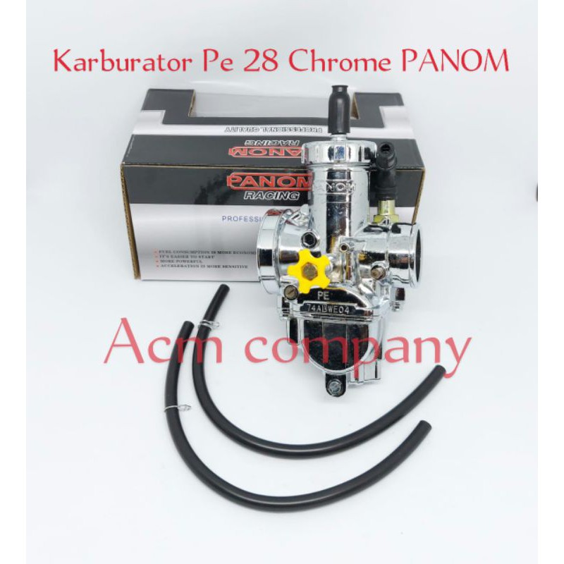 Karburator Carburetor karbu Pe 28 Chrome & Pwk 28 Silver - Panom Original