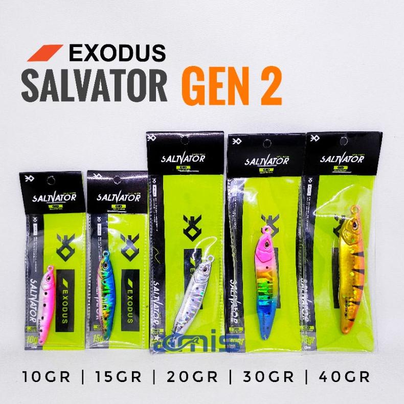 Exodus Salvator Micro Jig Gid Umpan Jigging Casting