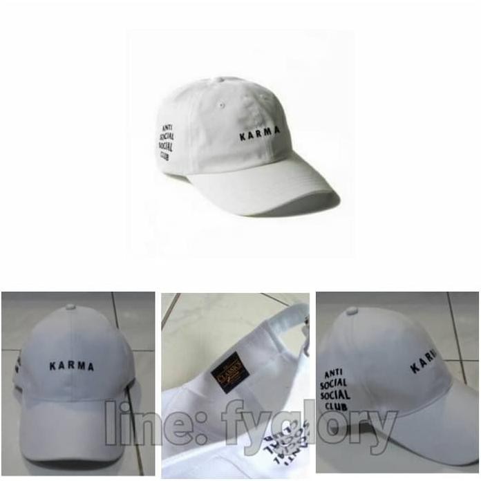 Topi Anti Social Social Club Karma