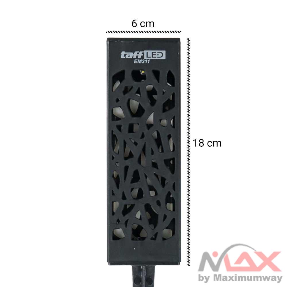 TaffLED Lampu Taman tenaga matahari Solar Panel lampu hias tancap taman rumput tanah kebun anti air Garden Ground Plug Warm Light LED Solar Garden Light Outdoor Solar Powered Lamp Lantern Waterproof Landscape Lighting for Pathway Patio Yard Decoration