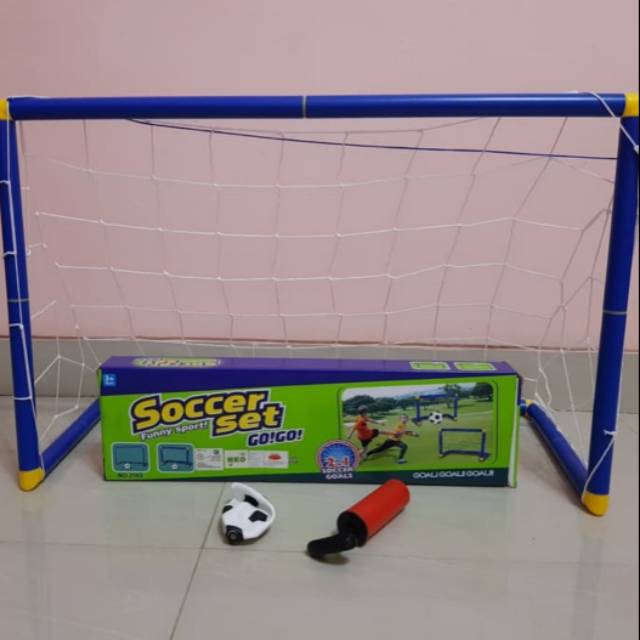 Mainan gawang bola anak - mainan gawang bola mini