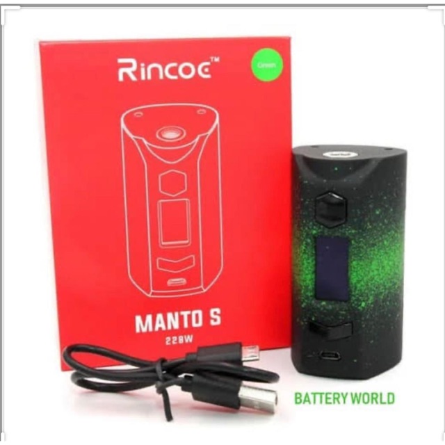 AUTHENTIC MOD RINCOE MANTO S - VAPE MANTO S - vape  ORIGINAL