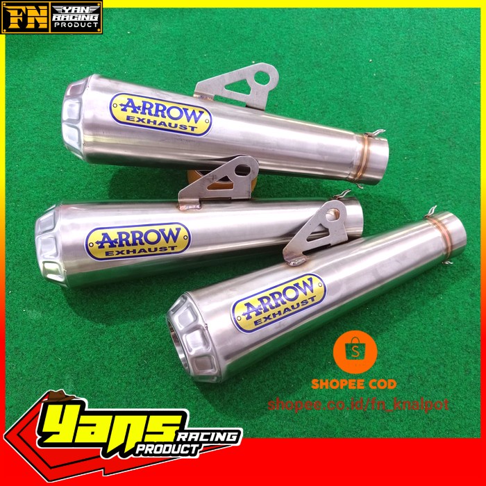 KNALPOT ARROW / SLINCER ARROW / SILINCER ARROW / SLENCER ARROW / KENALPOT ARROW  INLET 50MM/51MM