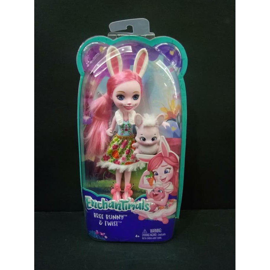 

BHGVFCDX- MAINAN PAJANGAN ENCHANTIMALS BREE BUNNY & TWIST MATTEL -JUST-FOR-GIRL.