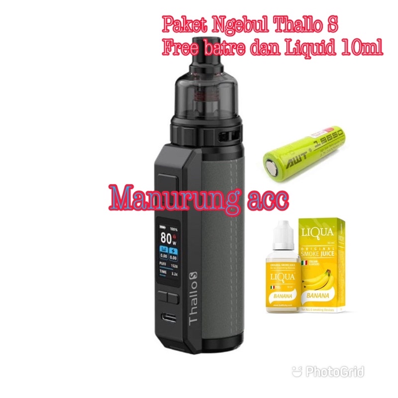 Terbaik mesin FULL SET THALLO mirip ARGUS PRO 80W Pakai Batre dan Bonus LQ 10