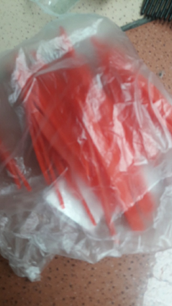 20pcs Pinset Kecil Sekali Pakai Bahan Plastik Untuk Perhiasan Kecil Ho1