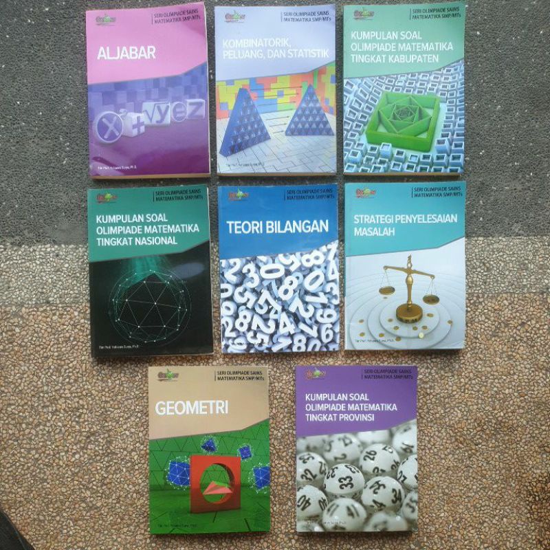 [ ORi ] 8 Buku Paket Olimpiade Sains Matematika Smp/Mts Drs Yohanes Surya