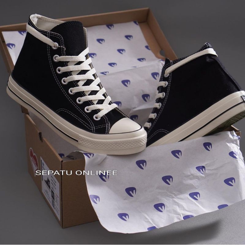 Ventela 70s High Black Natural Original