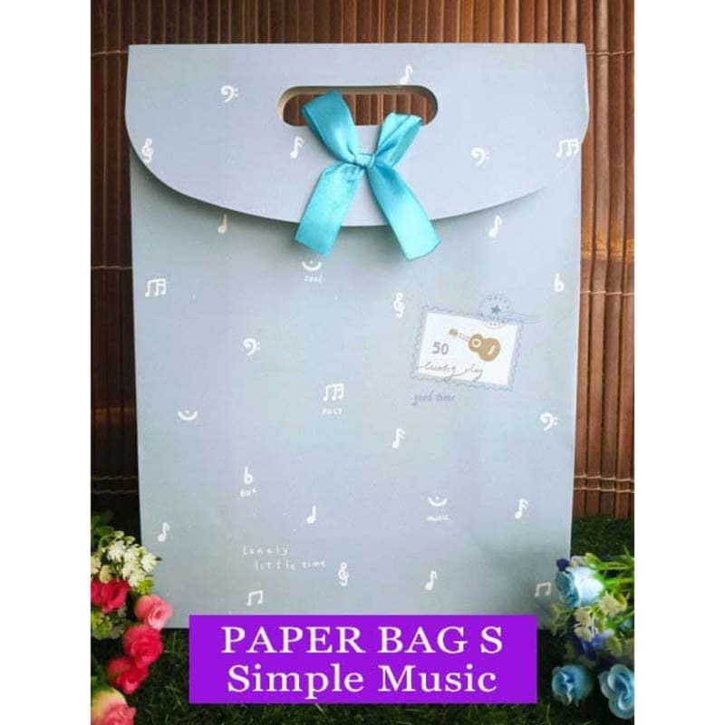 

Paper Bag Motif / Tas Kertas Kado / Tas Ulang tahun - S Simple Casual