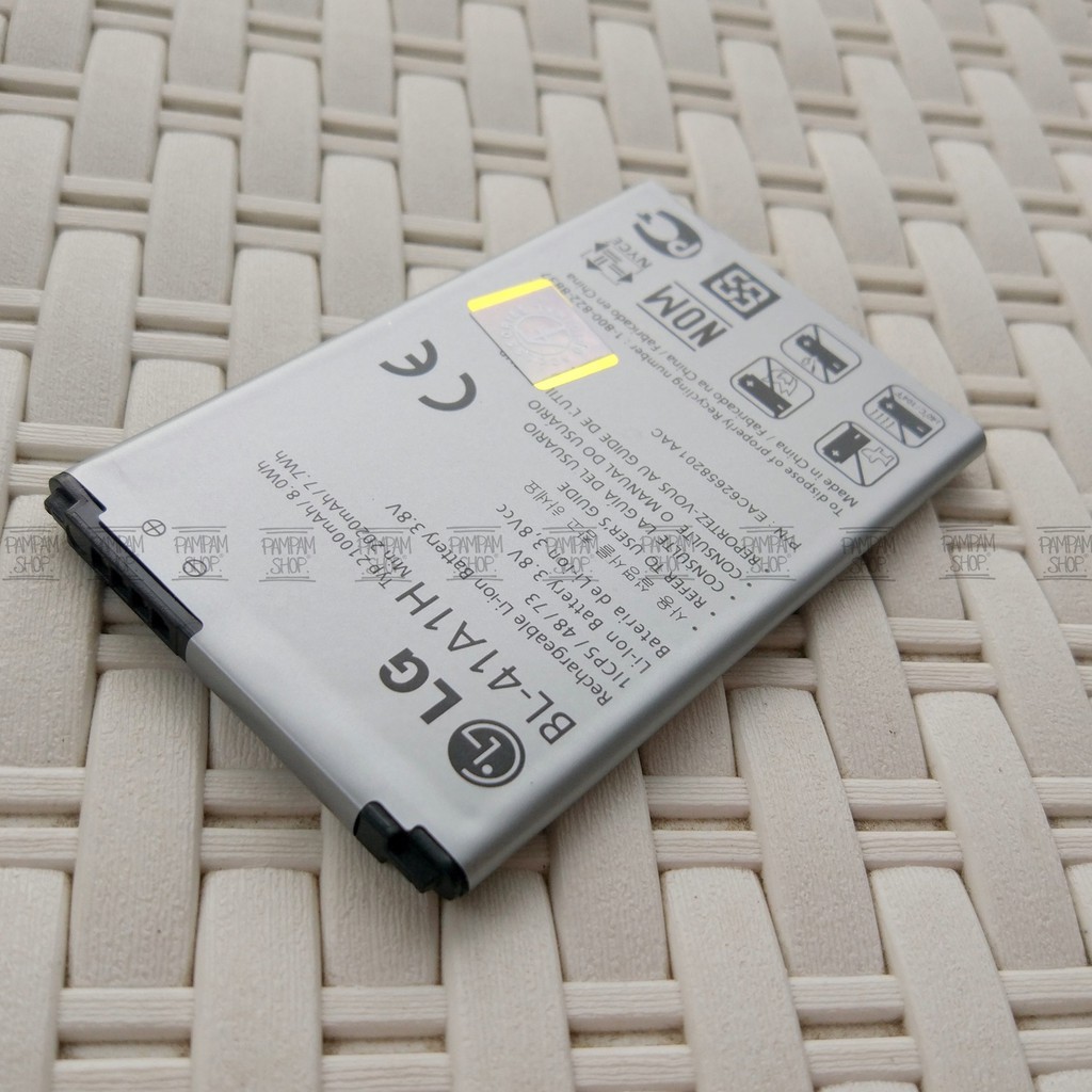 Baterai LG Optimus Tribute LS660 BL-41A1H BL41A1H BL 41A1H Original OEM Batre Batrai Battery LS 660