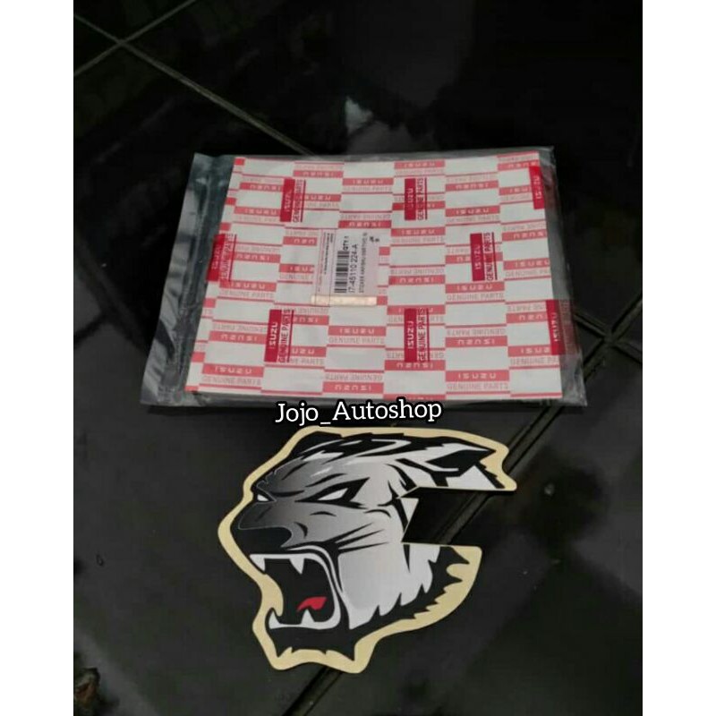 Sticker Kepala Macan Putih ORI ISUZU ELF NLR 55 NMR 71