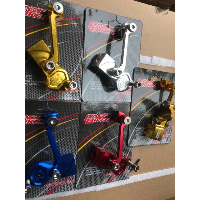 BREKET DUDUKAN SPION CNC MASTER REM NISSIN BREMBO UNIVERSAL