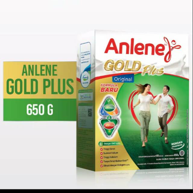 ANLENE GOLD PLUS RASA COKLAT 650GR