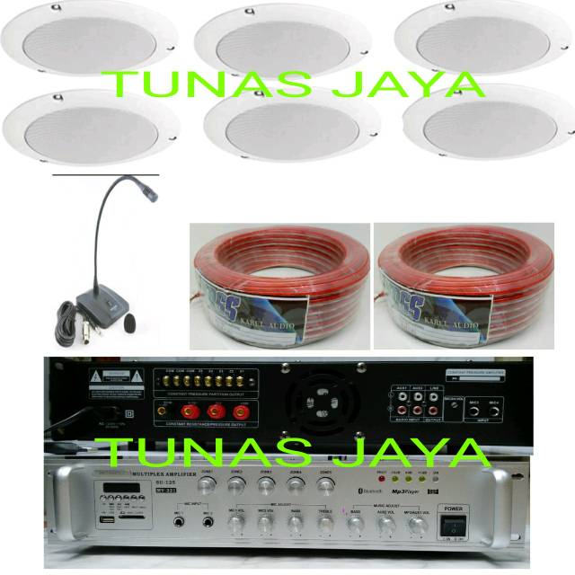 PAKET SPEAKER TOA DAN MIC PODIUM