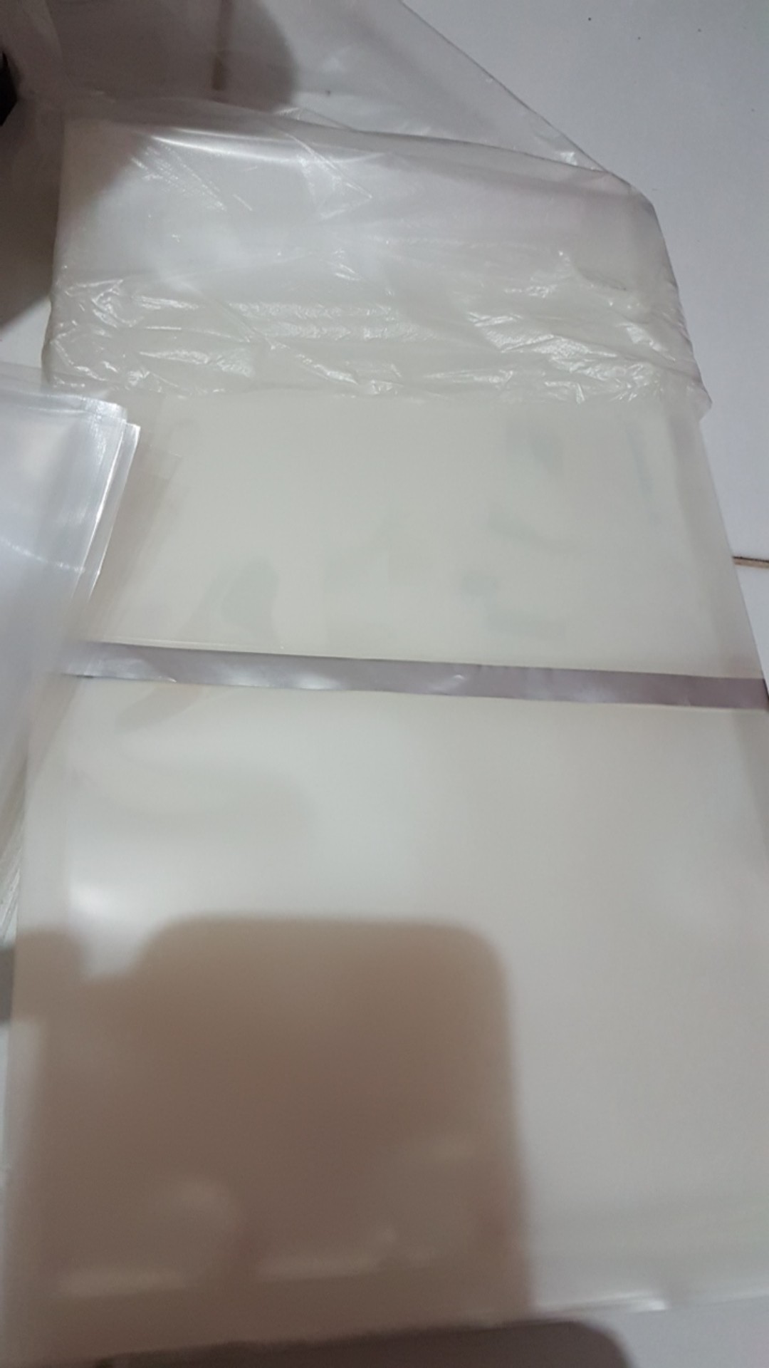 100pcs Plastik Vakum Bag Polos 18x30 Cm, Plastik Vacum Bag Sealer, Plastic Vacuum Bag