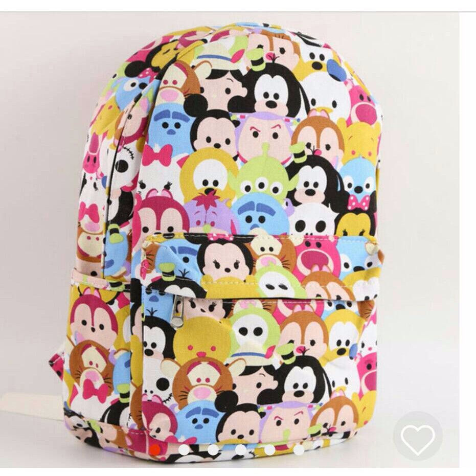 Tas Anak/Sekolah Tas Ransel Backpack Lucu Disney Tsum Tsum