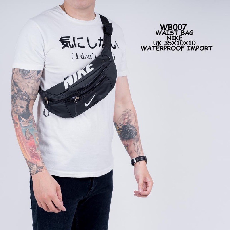 Waistbag Waterproof Import High Quality Tas Pinggang Tas Pinggang Nike Pria