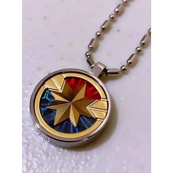 PENDANT MCI MARVEL SERIES CAPTAIN MARVEL KALUNG KESEHATAN LIMITED EDITION ORIGINAL BERGARANSI