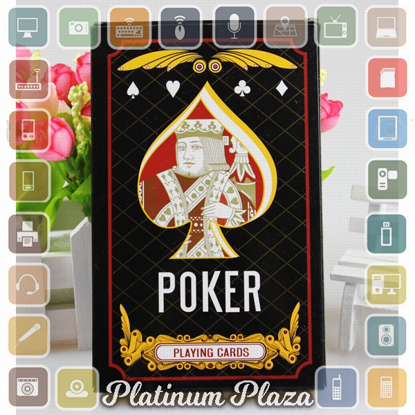 Kartu Remi Poker Playing Cards - D932 - White`14CJL5-