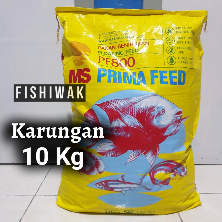 PF 800 Karungan / PF 800 1 Karung / Prima Feed 800 / Pakan Benih Ikan