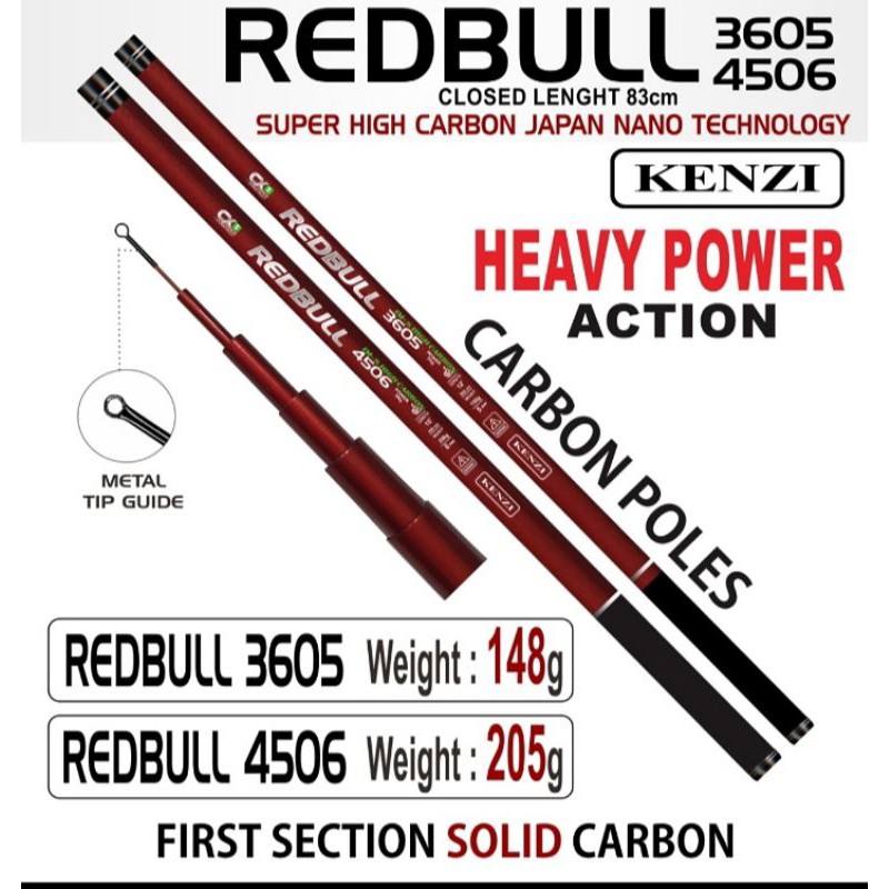 TEGEK KENZI REDBULL 360&450
