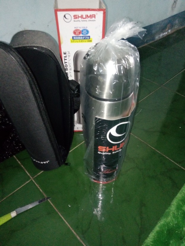 Shuma Stainless Steel Vacuum Bottle Free Bubble