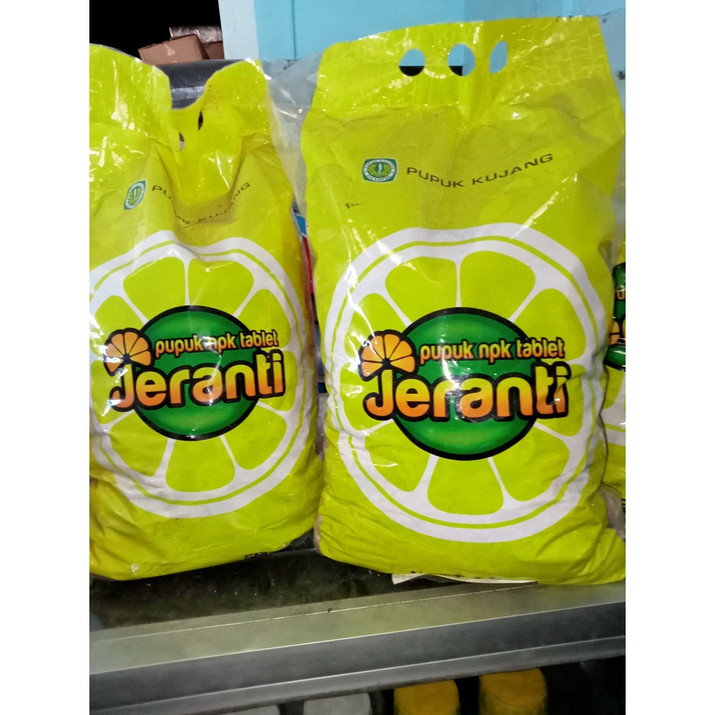 PUPUK NPK TABLET JERANTI 5KG KUJANG